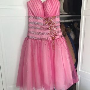 Pink Cocktail Dress